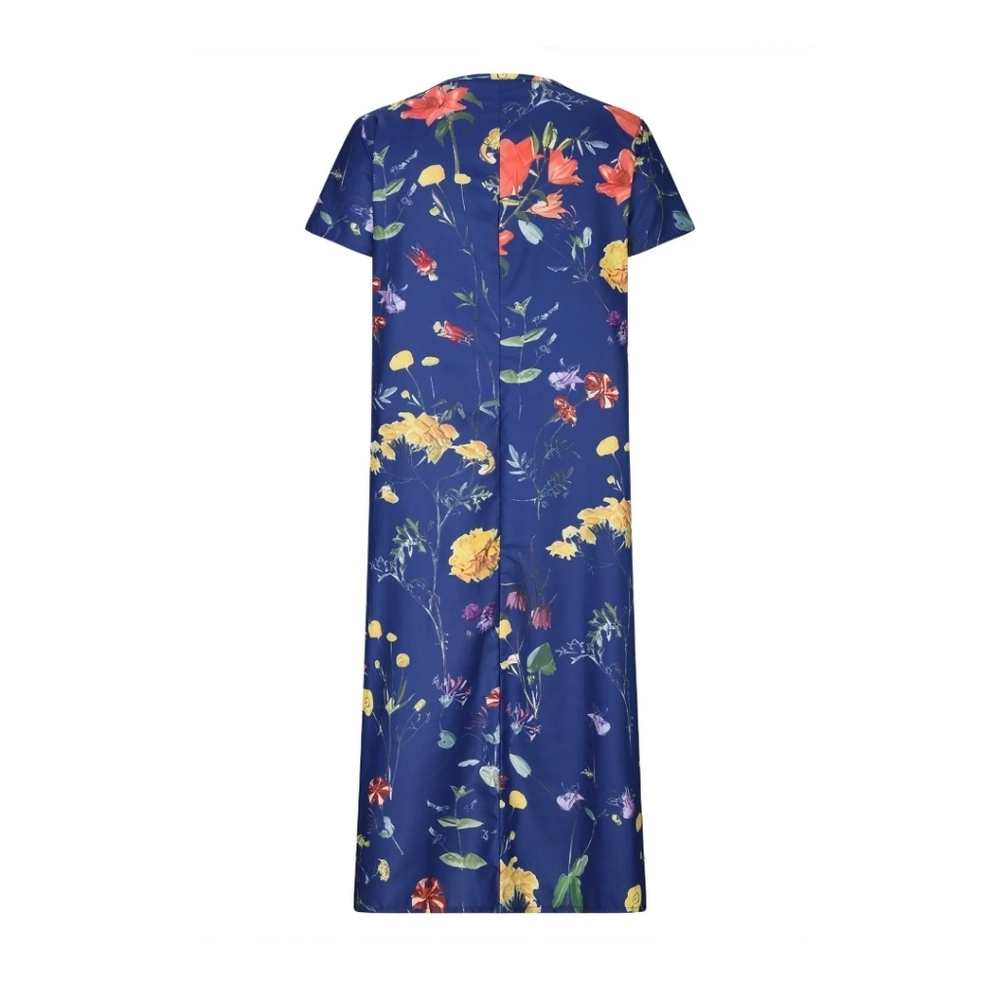 CASUAL LONG FLORAL DRESS - Picture 3 of 3